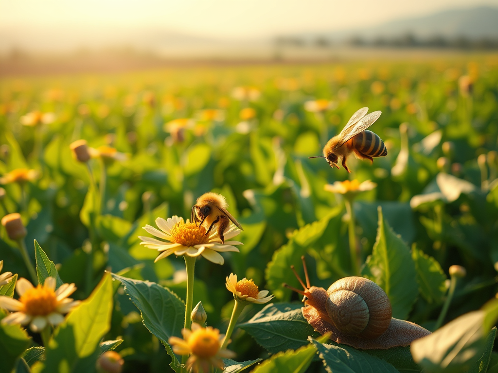 Cnaimhsi Culivate Bee with Jim Butler Snail